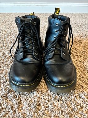 Dr. Martens men’s  Black Leather Boots